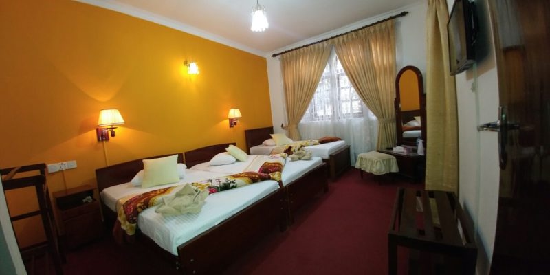 A Triple Room at Sampath Hotel